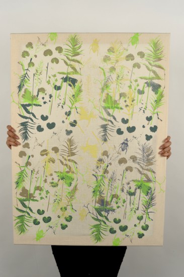 Seria Lato – Maj | sitodruk na surówce bawełnianej | 65×90 cm